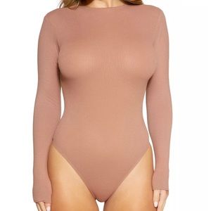 Ribbed Effect  Bodysuit coco